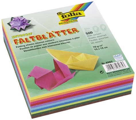 Arts Global Art Folia Inch By Inch Origami Paper Colors Pack