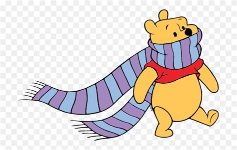 Winnie The Pooh Clip Art Disney Clip Art Galore Winter Scarf Clipart