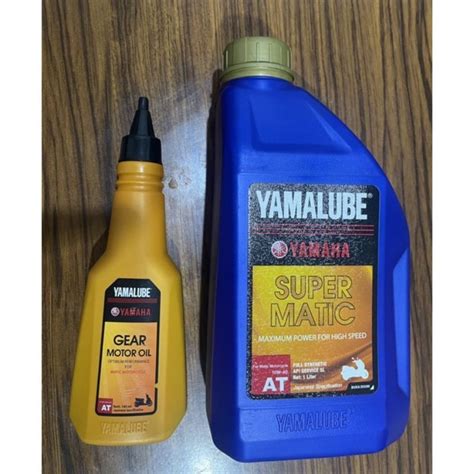 Jual Paket Yamalube Super Matic L Yamalube Gear Ml Shopee Indonesia