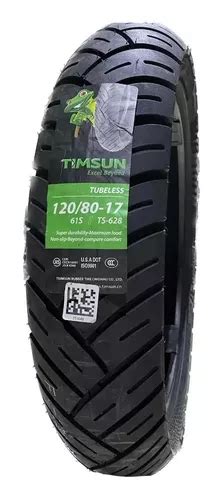 Llanta Timsun 120 80 17 Tl Sellomatic Sport Touring Ts628 Envío gratis