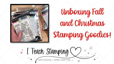 Catherine Pooler Designs Holiday Magic Unboxing Video YouTube