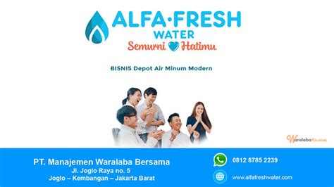 Franchise Alfafresh Water Peluang Bisnis Depot Air Minum Isi Ulang