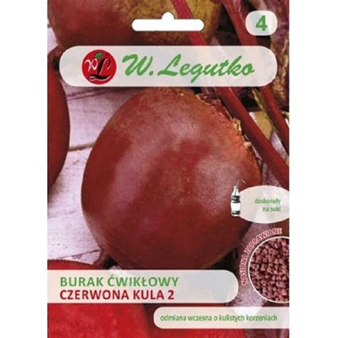 Polski Supermarket Nasiona Burak Cwiklowy Czerwona Kula 15g Polski