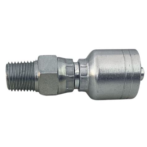 Conector Recto Rosca Npt Macho Swivel Manguera R Y R