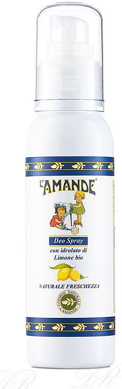 L Amande Limone Bio Deo Spray D Odorant Spray Makeup Ch