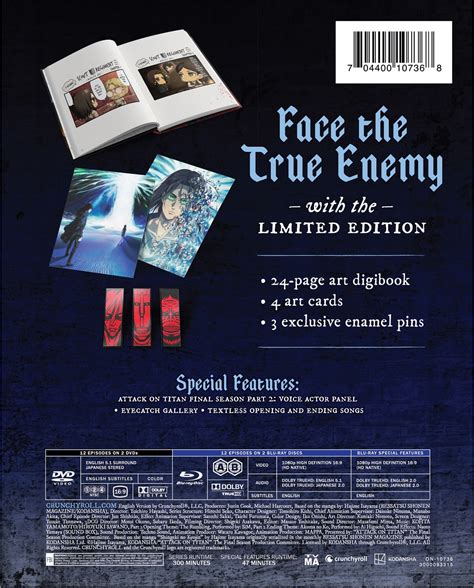 Attack on Titan - Final Season - Part 2 - BD/DVD - LE | Crunchyroll Store