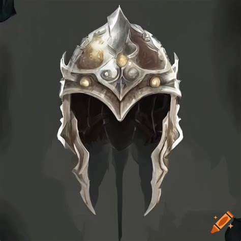 Concept Art Of A Dragon Knight Helmet On Craiyon