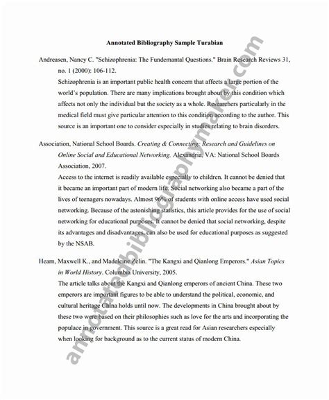 How To Write An Apa Annotated Bibliography Step By Step