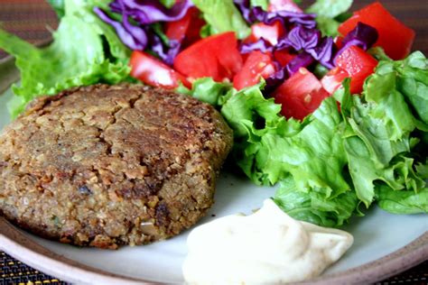 The Healthy Happy Wife Vegan Lentil Patties Dairy And Gluten Free