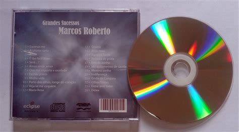 Cd Marcos Roberto Grandes Sucessos Raridade Frete Grátis