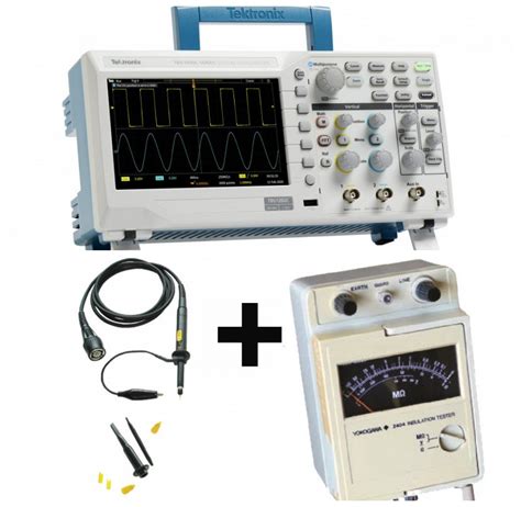 Osciloscópio Tektronix Tbs1052C Ponta alta tensão x100 Megôhmetro