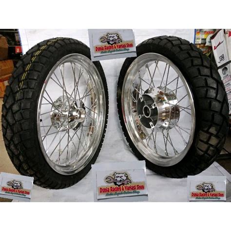 Jual BRILIANT Sepaket Velg Lebar 250 300 Ring 17 CB 150 CBR 150