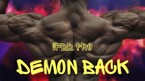 Real Life Demon Back Workout Training With Ifbb Pro Dan Ibrahim Part