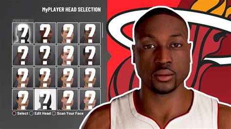 K Dwyane Wade Face Creation Youtube