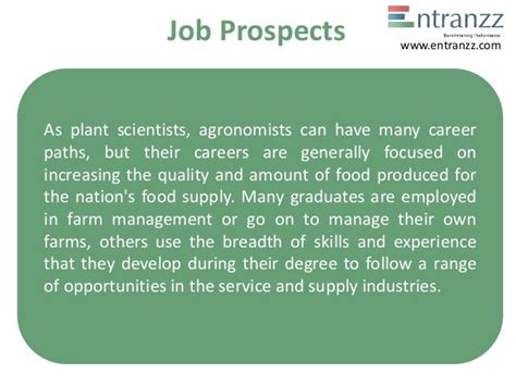 Careers In Agronomist