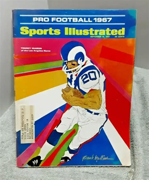 Sports Illustrated September Tommy Mason Los Angeles Rams