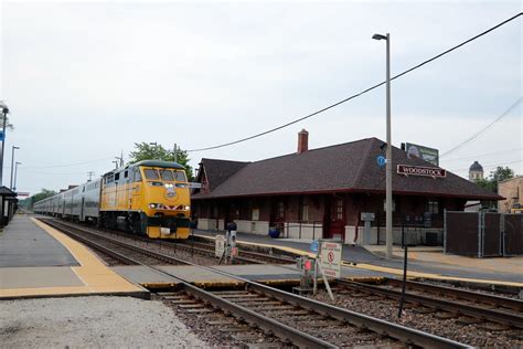 The C NW In Woodstock Metra 90 The C NW Heritage Unit Lead Flickr