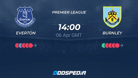 Everton Vs Burnley Predictions Odds Live Score Stats