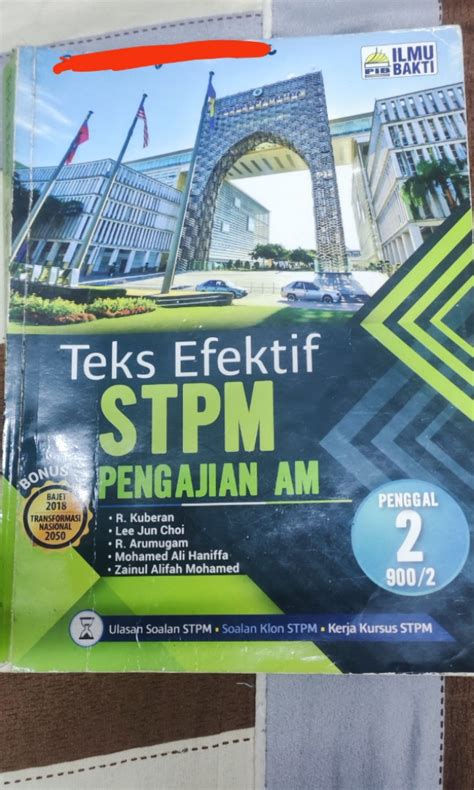 Stpm Pengajian Am Sem 2 Hobbies And Toys Books And Magazines Textbooks