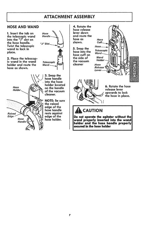 Kenmore Kenmore Intuition Upright Bagged Vacuum Cleaner Owner S Manual Page 7 Free Pdf