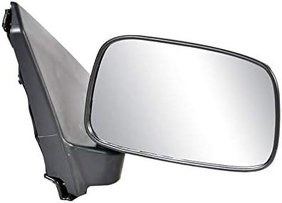 Uno Minda Rv R Shatterproof Glass Rear View Mirror Black Right