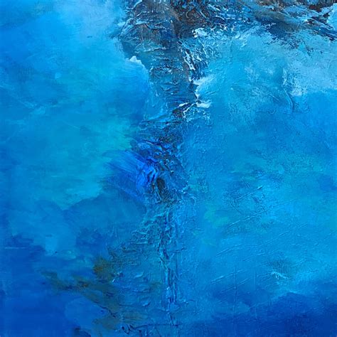 Ocean Blue Pintura Por Irina Laube Artmajeur