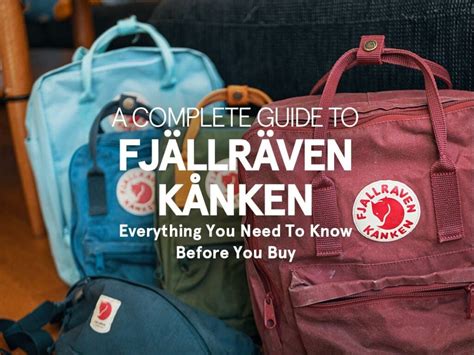 Fjällräven Kånken An Unbiased Buyers Guide Pros And Cons