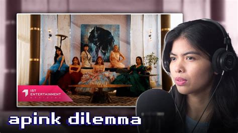 Apink 에이핑크 Dilemma MV reaction YouTube