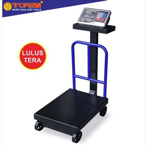 Jual Tora Timbangan Duduk Digital 300 Kg Scale Plate 300 Kg Shopee Indonesia