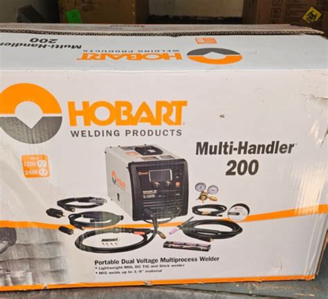 Hobart 500578 Multi Handler 200 Multi Process Welder Multi Voltage Plug