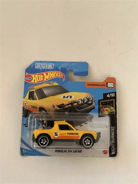 Hot Wheels Porsche Safari Luftgekuhlt Nightburnerz Ghb No Blister