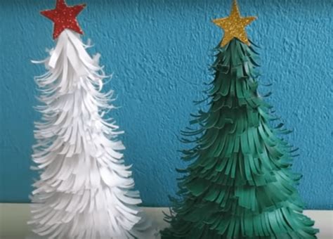 Cómo hacer un árbol de Navidad de papel No te lo pierdas