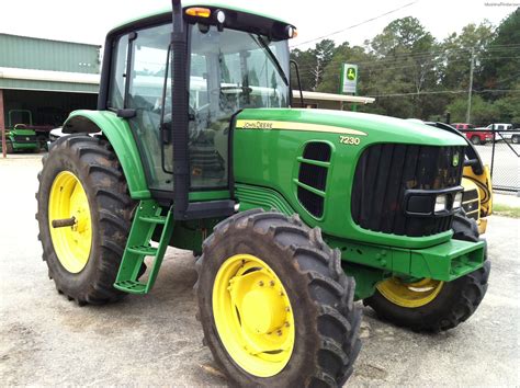 Technical Specifications and Data for John Deere 7230 Tractor