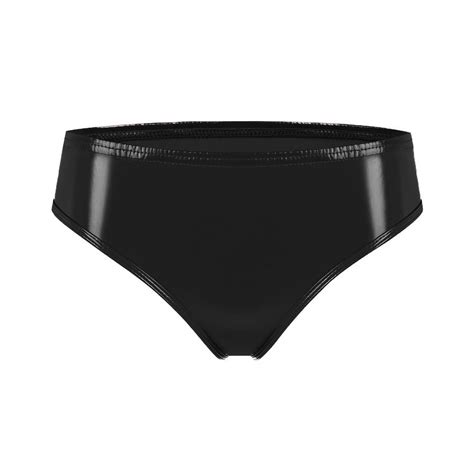 Gunia Women Lingerie Wedding Shiny Metallic Panty Briefs High Cut