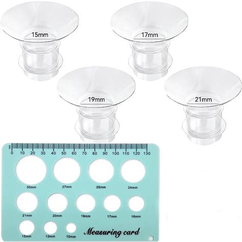 Flange Inserts 15 17 19 21mm Compatible With TSRETE Medela Momcozy S9