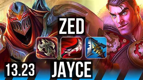 Zed Vs Jayce Mid Comeback 28m Mastery 6 Solo Kills 800 Games