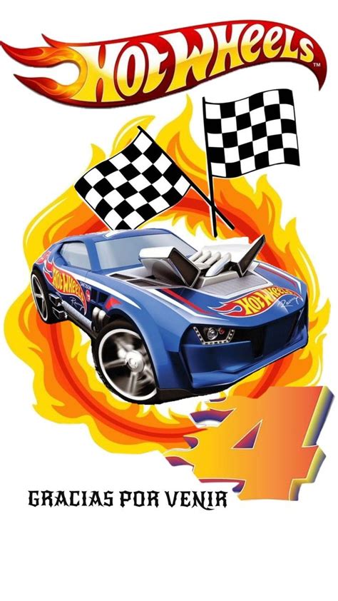 Pin de Echeverriaagostina en Guardado rápido en 2025 Imprimibles hot wheels Fiesta de hot