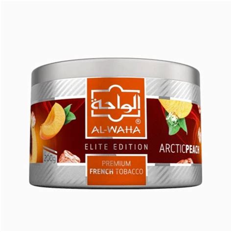 Try Al Waha Peach Flavor Hookah Sense Tobacco