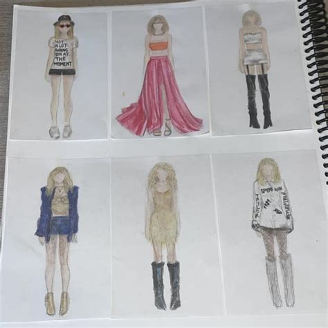 watercolor taylor outfits! : r/TaylorSwift