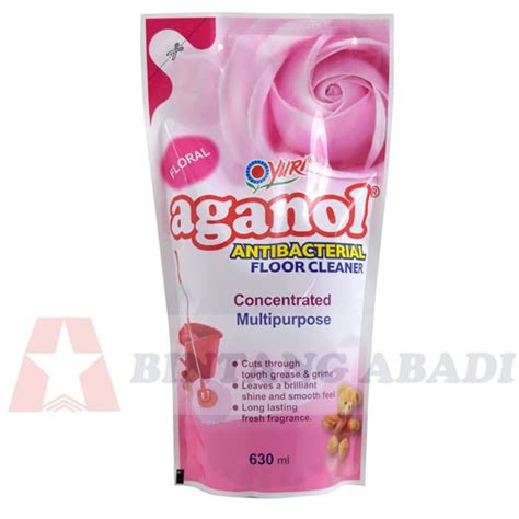 Jual BA Yuri Aganol Floor Cleaner Floral Pink Pembersih Lantai Pouch