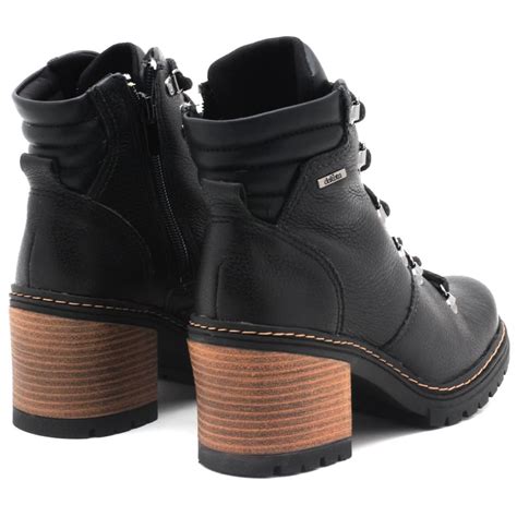 Bota Dakota Coturno Couro Salto Bloco Tratorado Feminino G