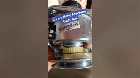 Lg Washing Machine Gearbox 6 5 Kg Youtube