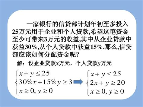 二元一次不等式组与平面区域 文档之家