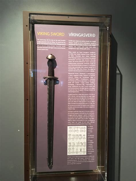 Here’s a Viking Sword on display in the Viking Museum in Iceland : r/SWORDS