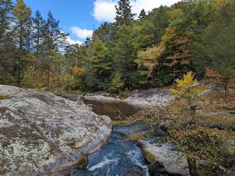 Hiking Blackberry Mountain Clear Creek Trail In Ellijay GA