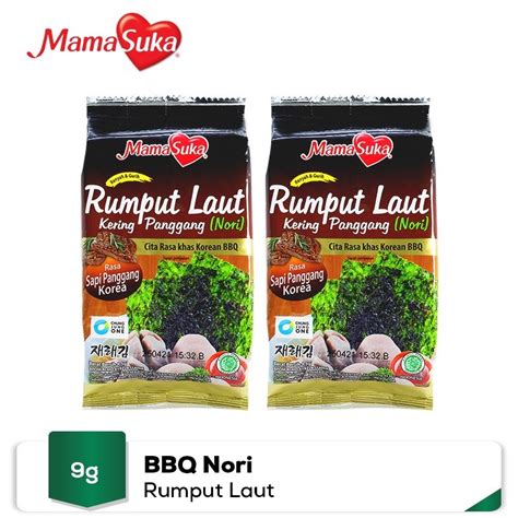 Jual Rumput Laut Rasa Sapi Panggang Korea Mamasuka Shopee Indonesia