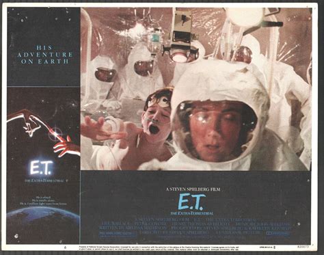 Lobby Card E T The Extra Terrestrial 11 X14 Lobby Card 6 Henry