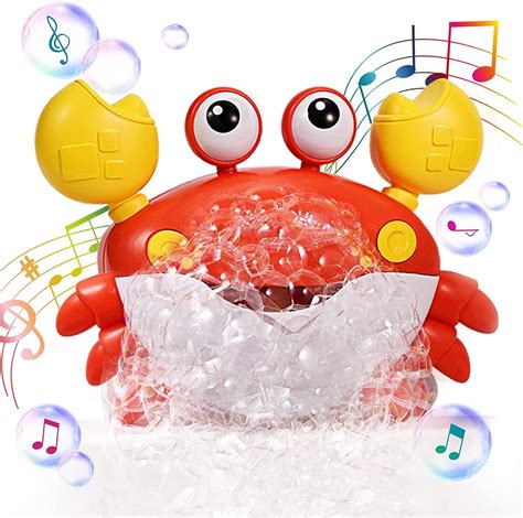 Ele St Bath Toy Crab Bath Bubble Maker For Baby Automatic Bubbles