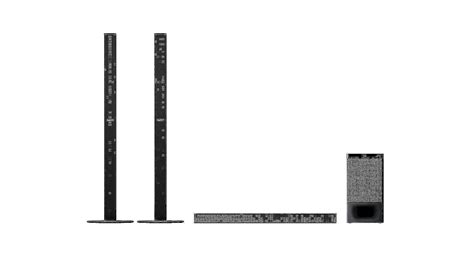 Buy Sony Ht S Rf W High Power Real Ch Soundbar Tall Boy Rear