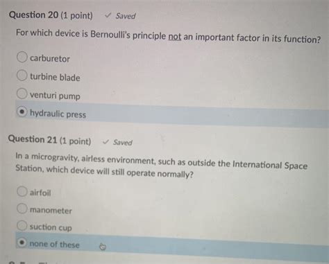 Solved Question Point Saved For Which Device Is Chegg